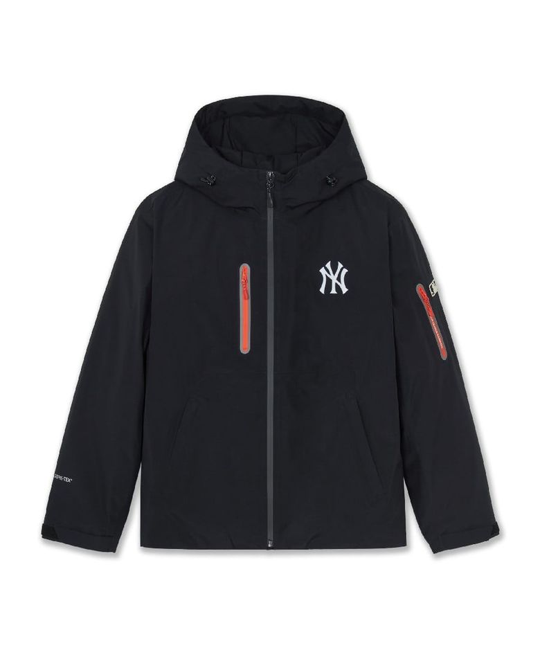 고어텍스 2L 경량 구스 숏패딩 NY (Black)
