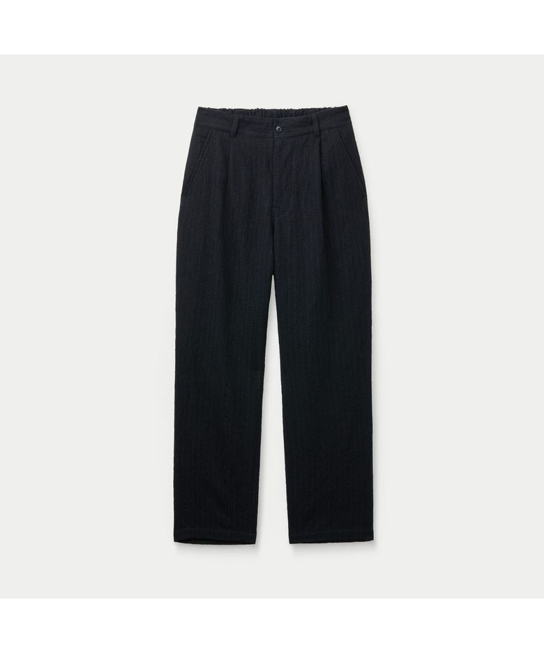 SAGE DE CRET Pinstripe Washed Single Pleated Pants SVPNW26101NYX