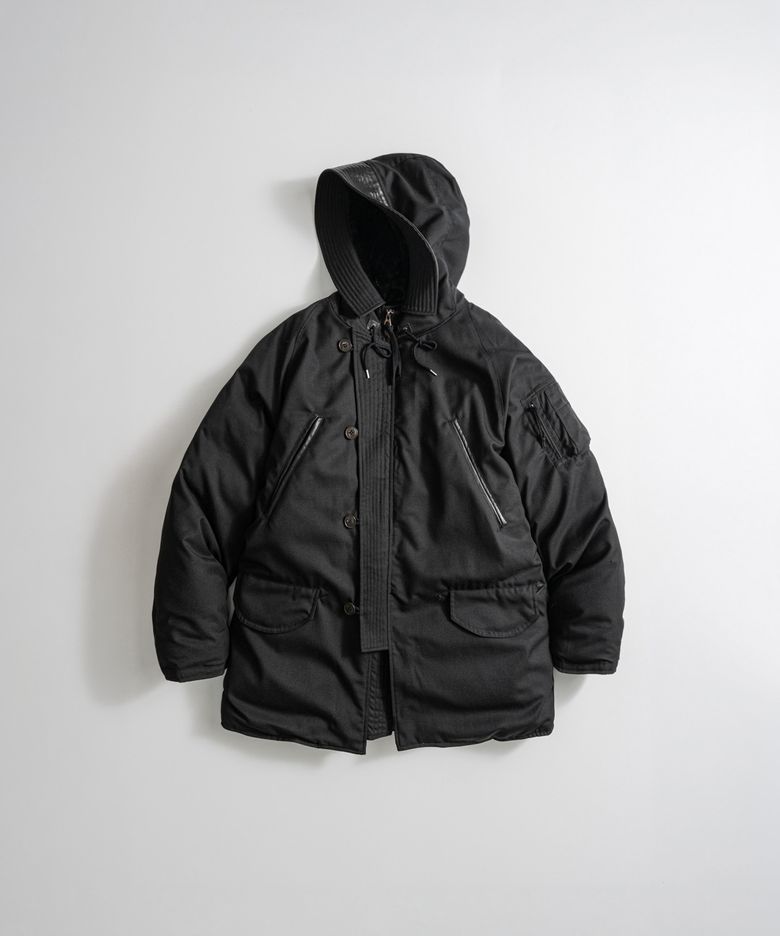 W/P N3B DUCK DOWN PARKA black