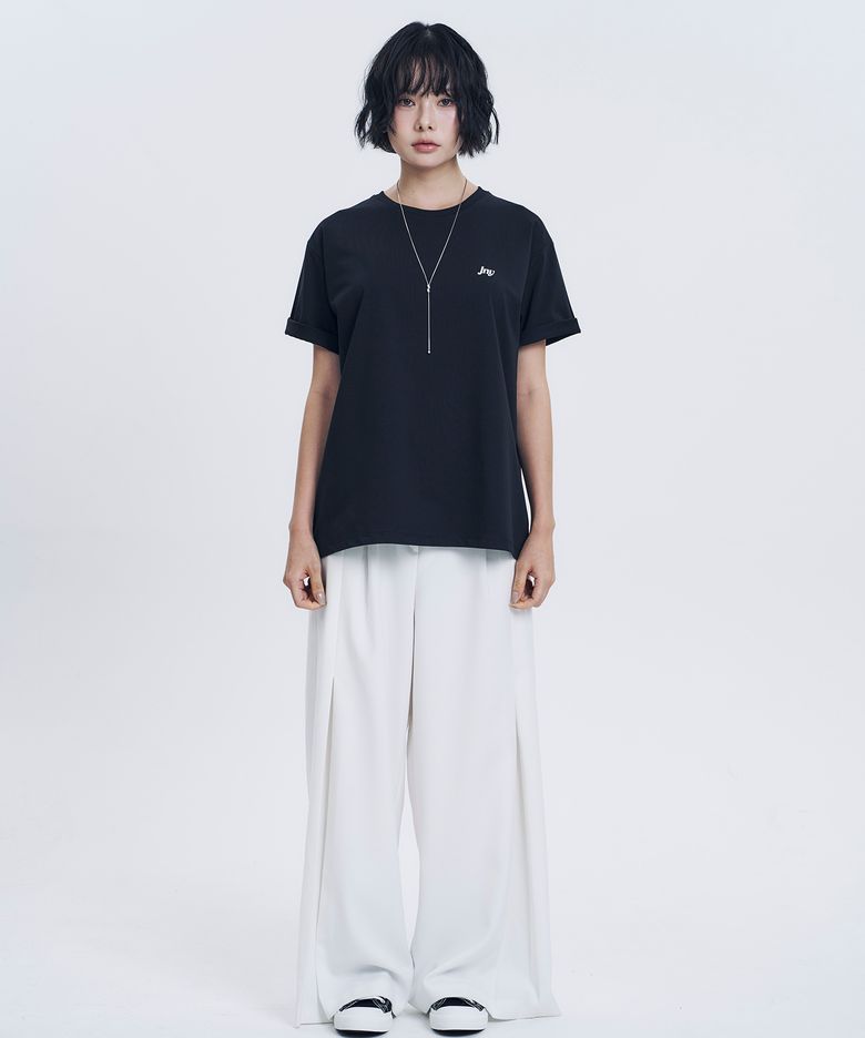 JNY 기본 박스티 블랙 (Basic Box Tee - Black)