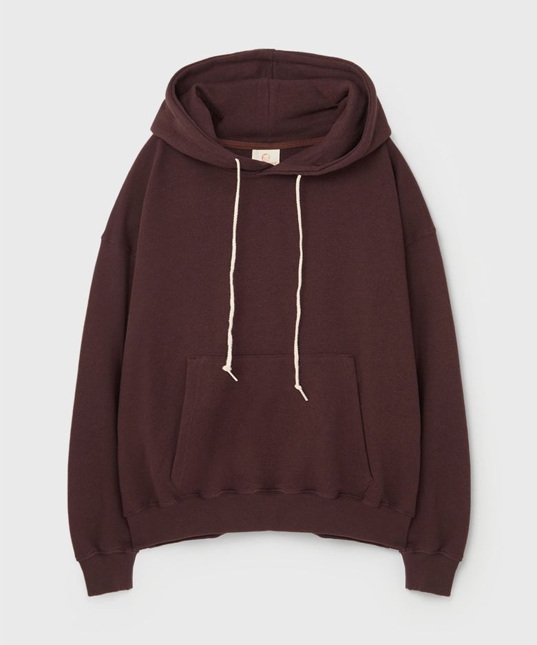 PULL UP HOODIE (BROWN)