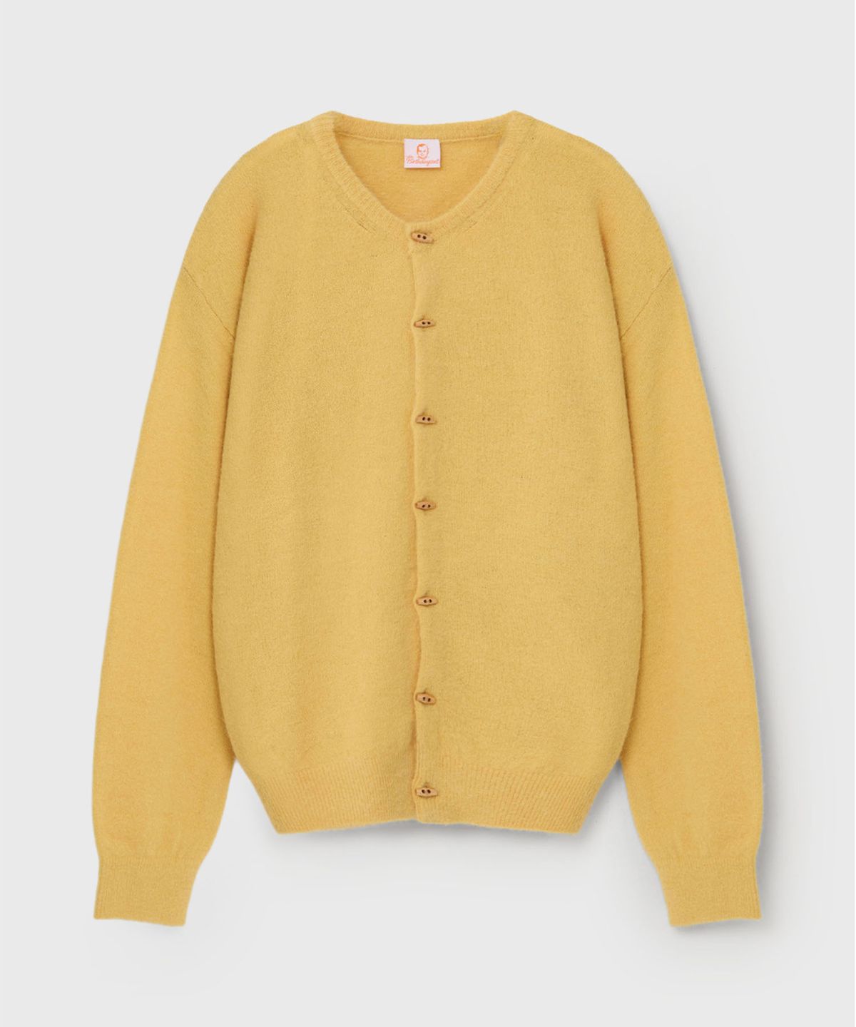 벌스데이수트(BIRTHDAYSUIT) SOFT ALPACA CARDIGAN (LEMON)