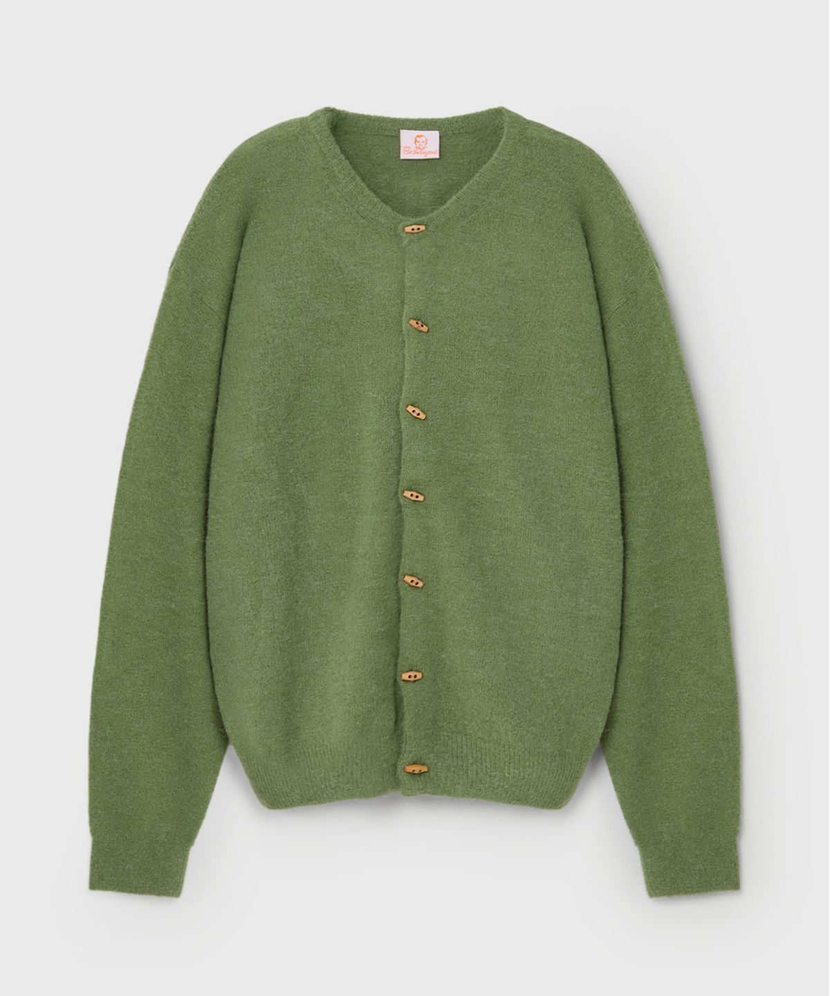 벌스데이수트(BIRTHDAYSUIT) SOFT ALPACA CARDIGAN (CLOVER)