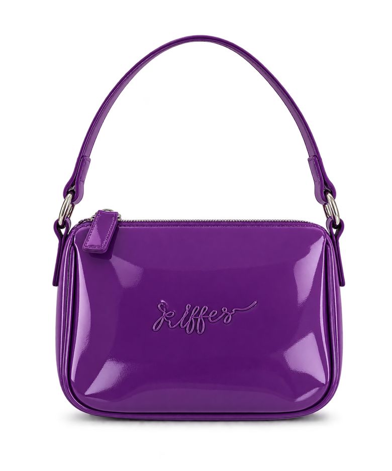 CHOUCHOU BAG-GLOSSY PURPLE