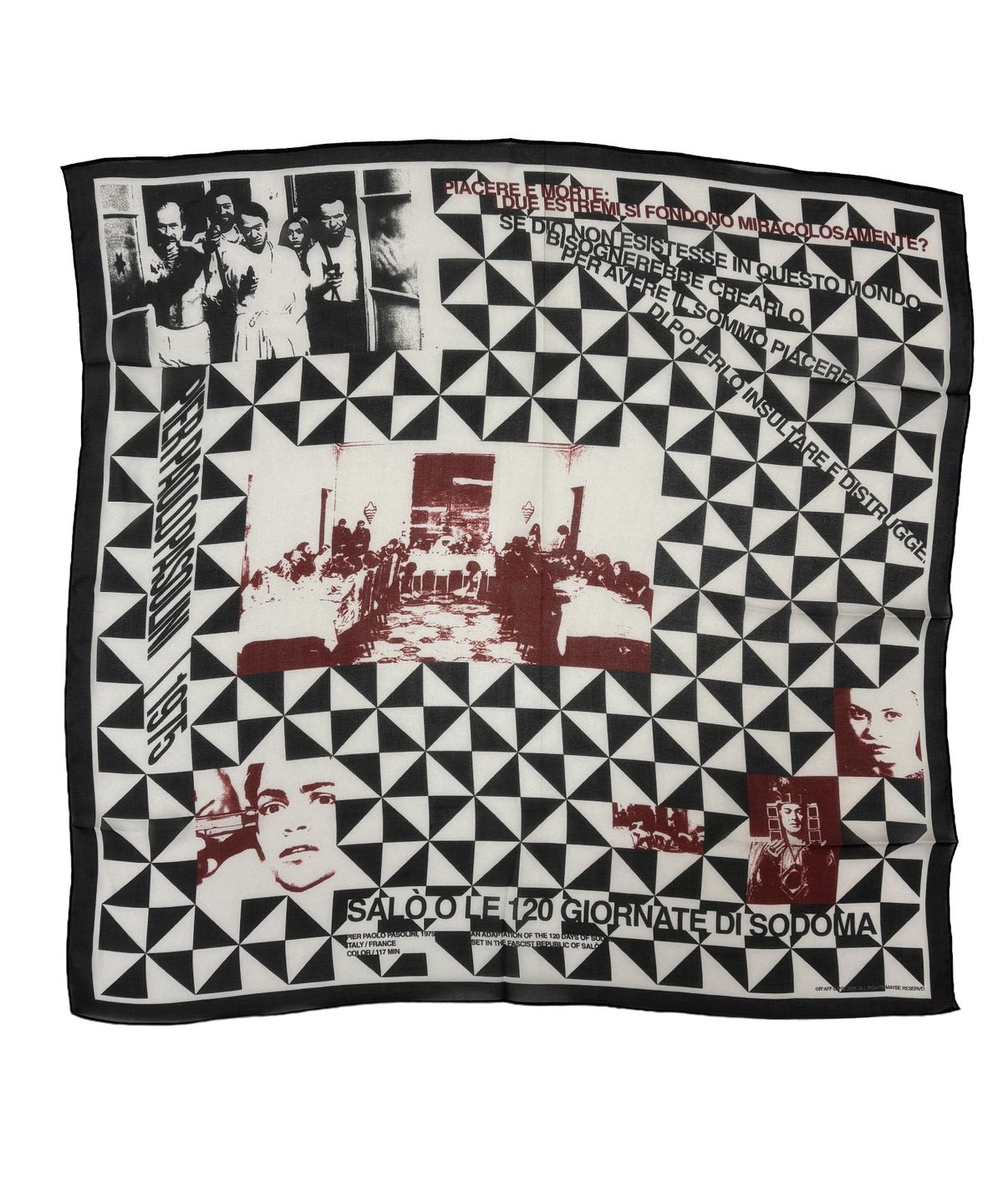선데이오프클럽(SUNDAYOFFCLUB) Salo silk scarf