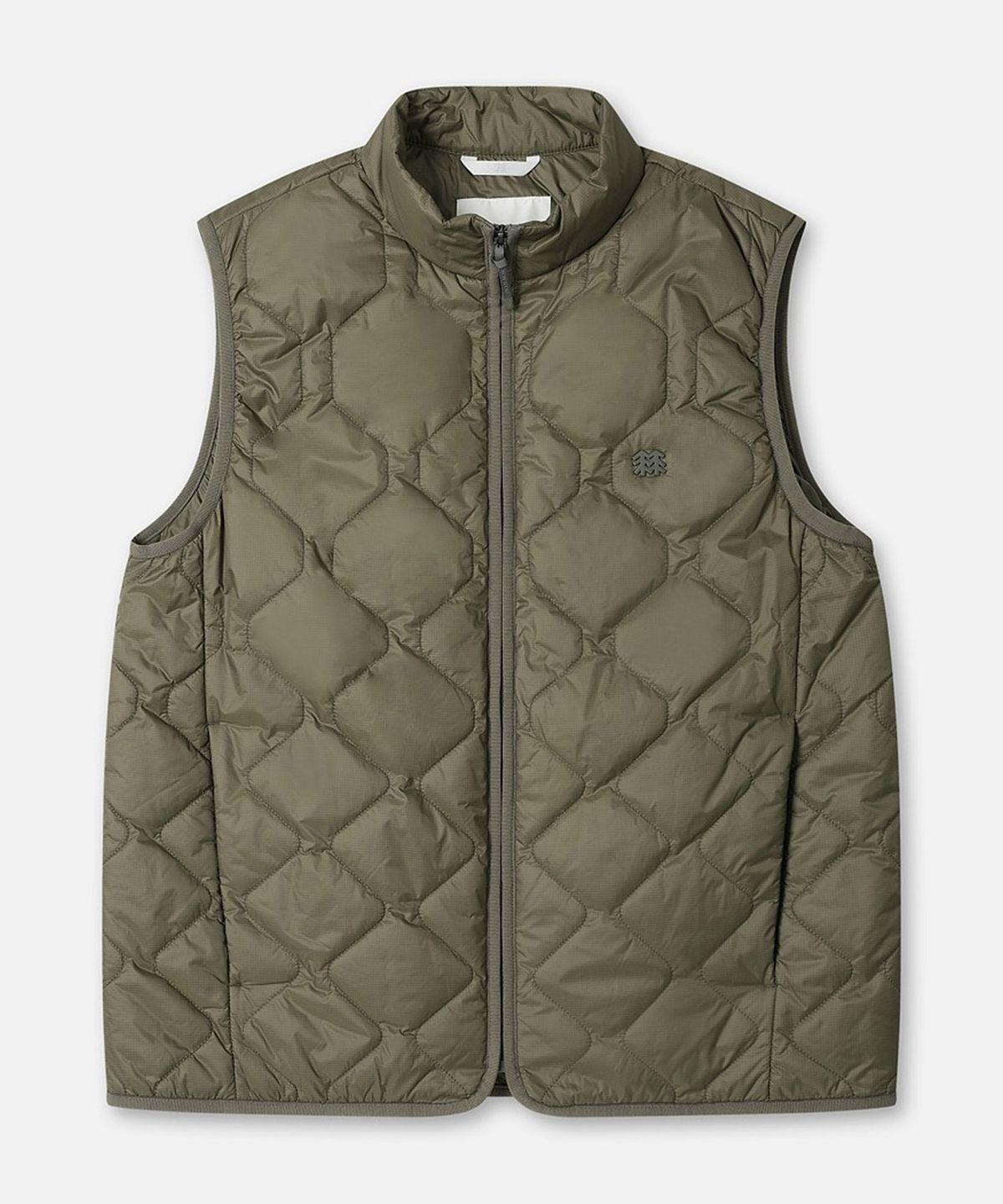 코오롱스포츠(KOLON SPORT) 남성 키퍼 레귤러핏 스탠드넥 패딩 베스트 TLVAW26511KHA