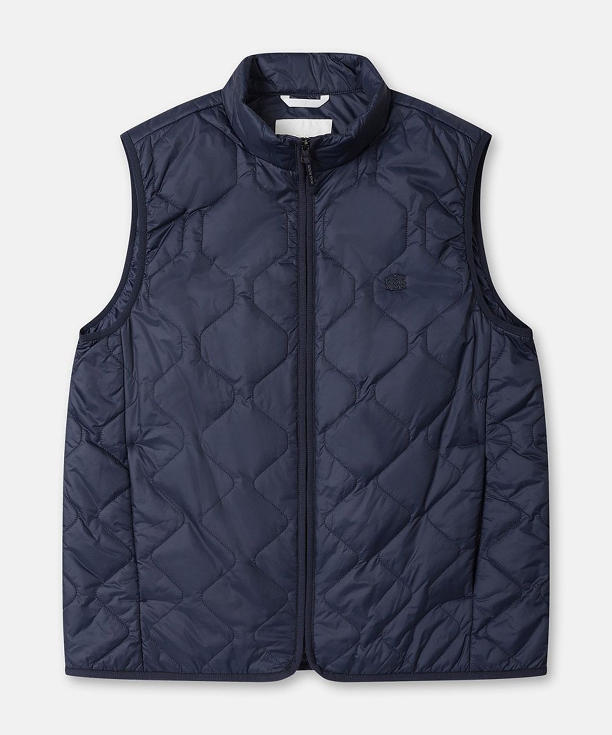 코오롱스포츠(KOLON SPORT) 남성 키퍼 레귤러핏 스탠드넥 패딩 베스트 TLVAW26511NAY