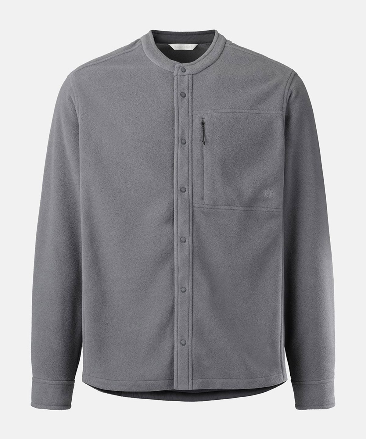 코오롱스포츠(KOLON SPORT) 남성 폴라텍 100 플리스 넥리스 셔츠 재킷 TLSXW26511GRY