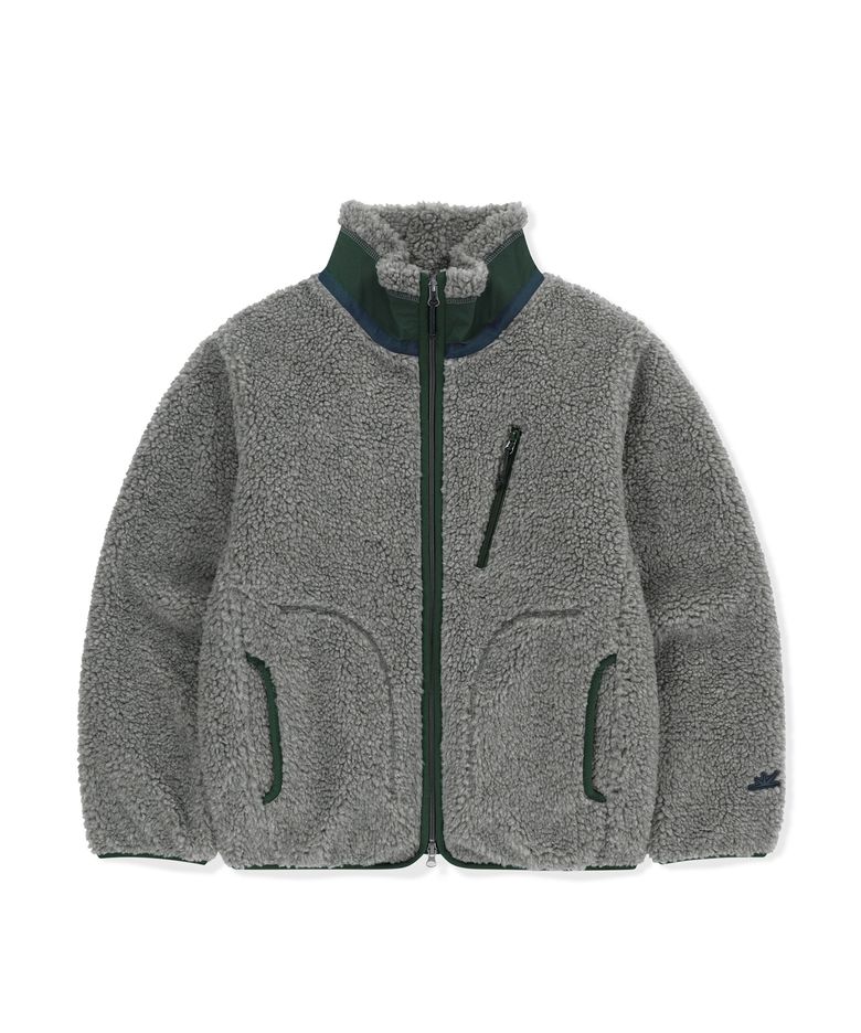 Kumo Sherpa Wind Jacket Charcoal