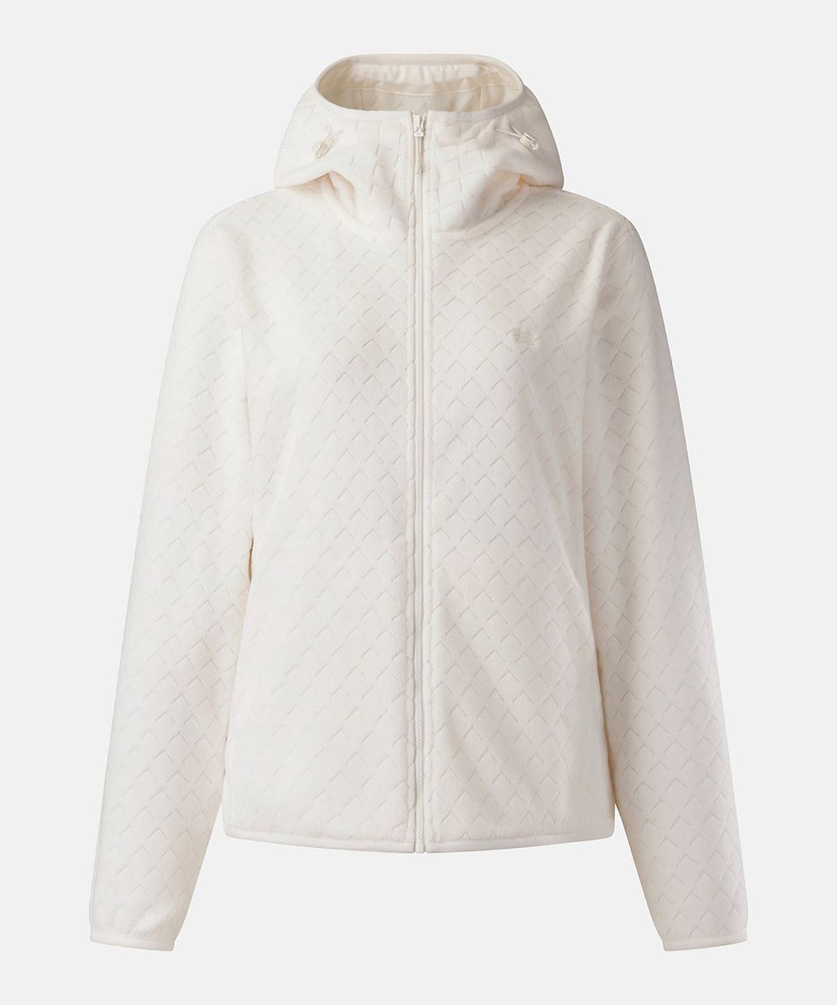 코오롱스포츠(KOLON SPORT) 여성 솟솟 플리스 레귤러핏 후드 재킷 JKJFW26332CRE