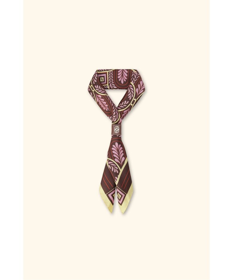Bandana silk print Caesars D4AJW26103RED
