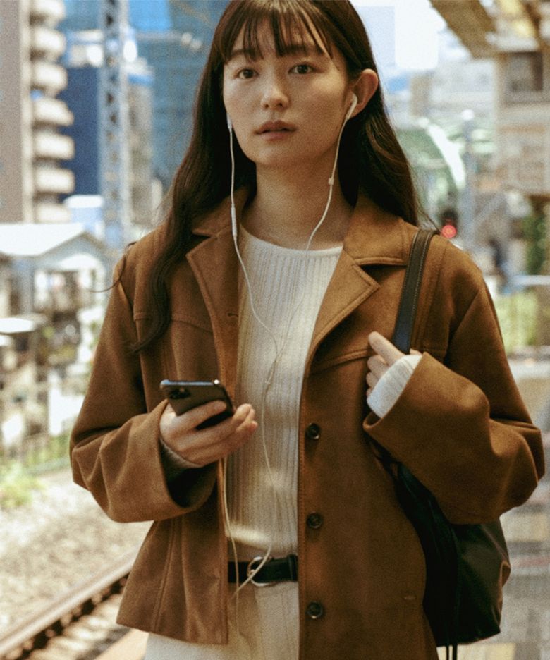 COVE SUEDE JACKET