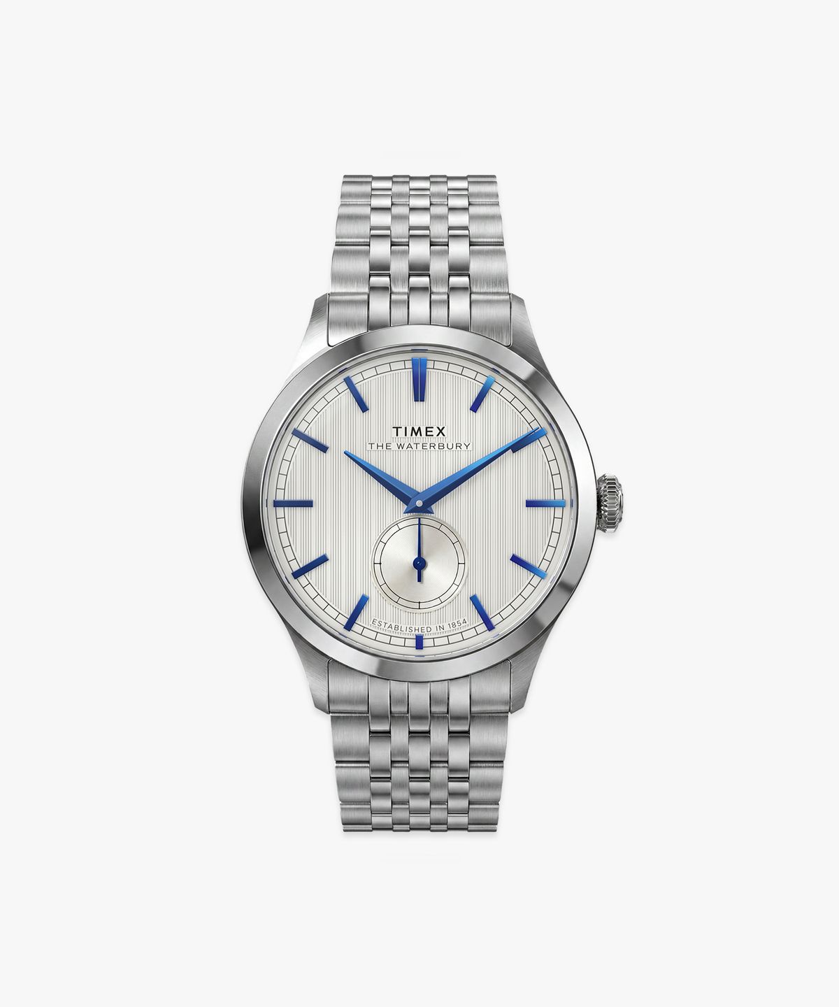 타이맥스(TIMEX) 워터베리 클래식 텍스처드 다이얼 메탈시계 39mm