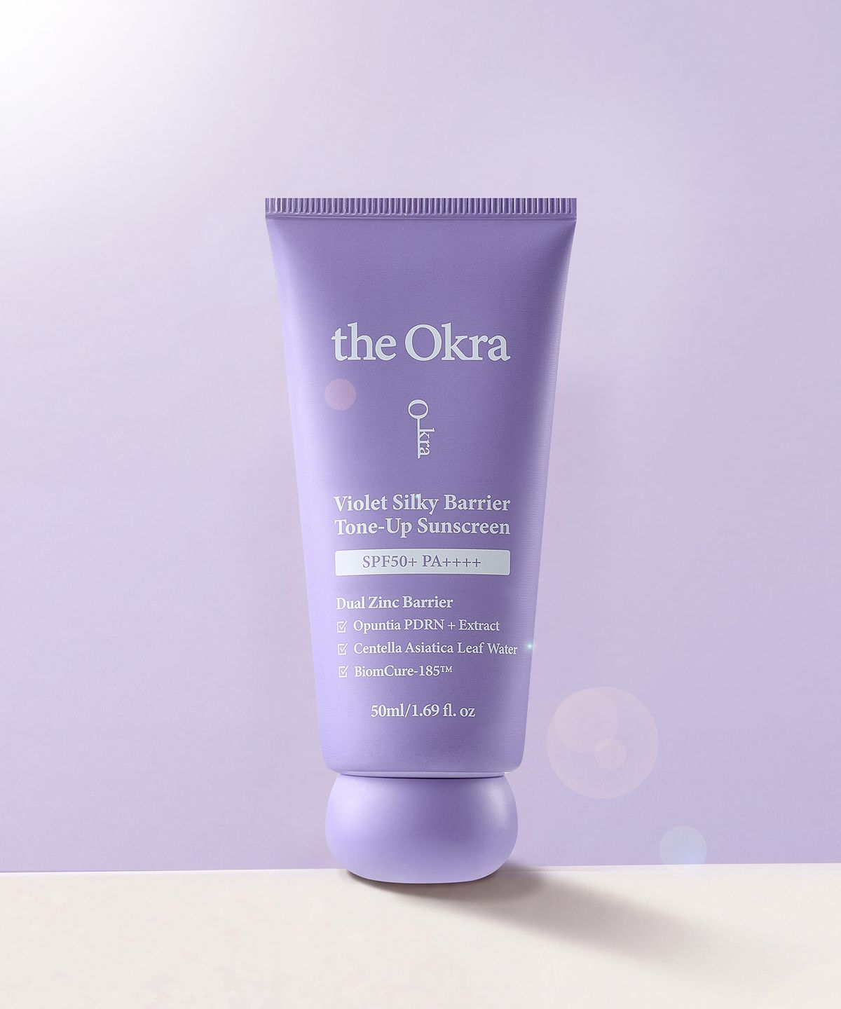 디오크라(THE OKRA) 바이올렛 실키 베리어 톤업 선스크린 50ml