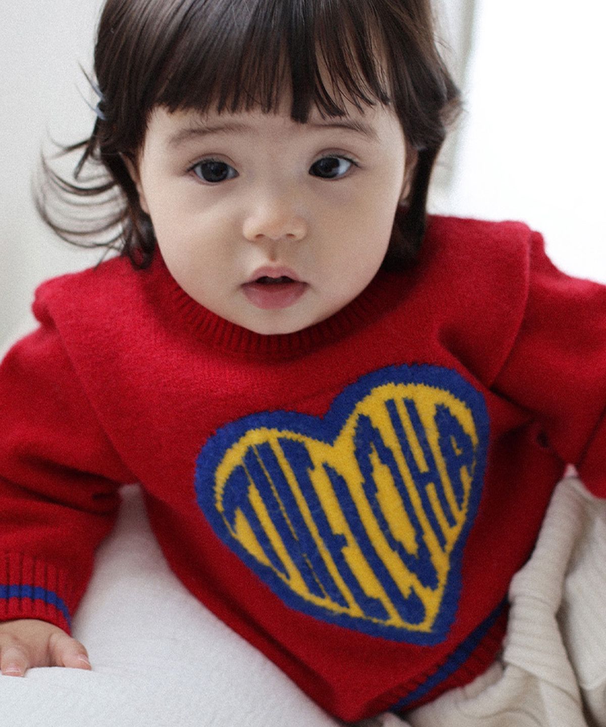 더로하(THE LOHA) [KIDS]히어로 니트 레드