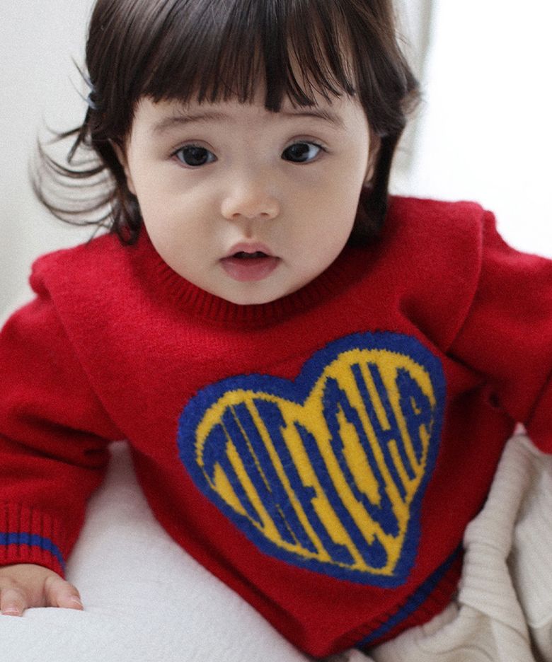 [KIDS]히어로 니트 레드