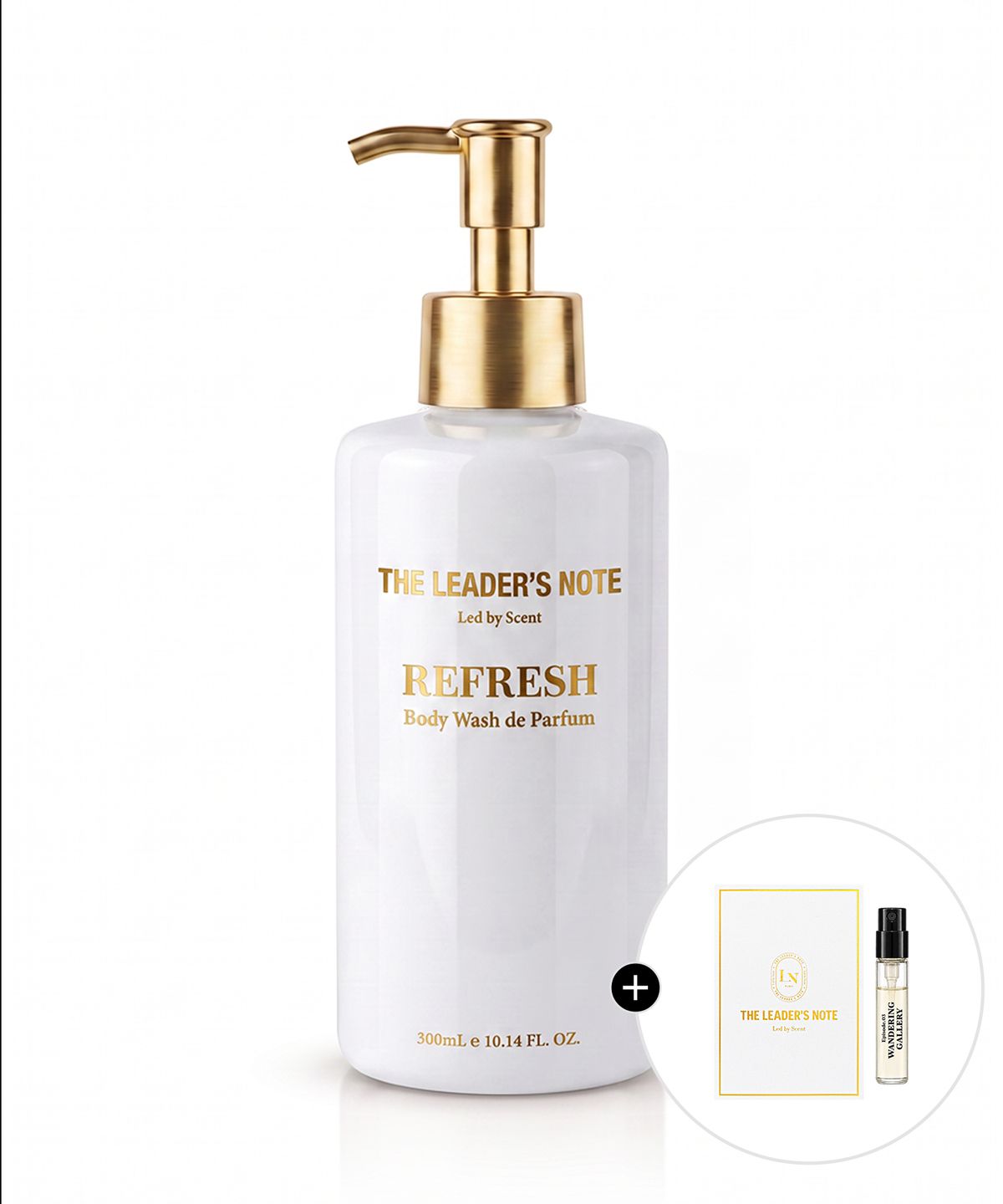 더 리더스 노트(THE LEADERS NOTE) 리프레시 알로에베라 퍼퓸 바디워시 300ml