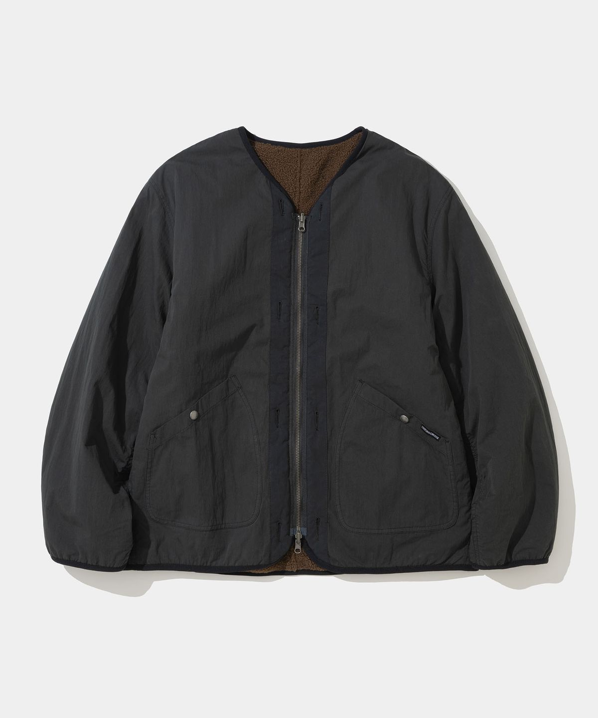 유니폼브릿지(UNIFORM BRIDGE) reversible liner jacket charcoal