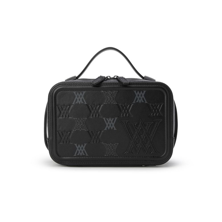 UNI LOGO STITCH SQUARE POUCH_BK