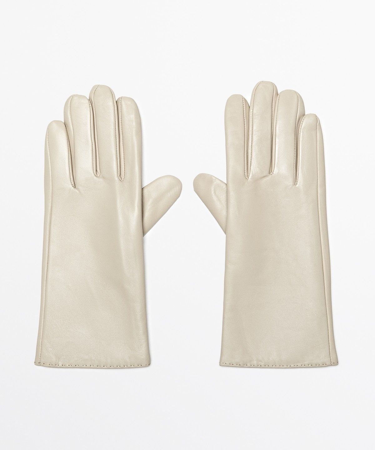 마시모두띠(MASSIMO DUTTI) 긴 나파 가죽 장갑