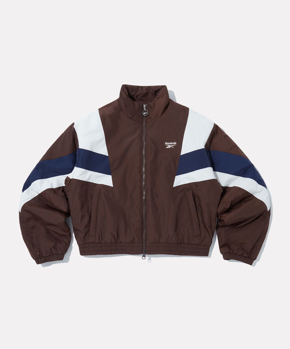 리복(REEBOK) DNA 트랙 패딩 자켓 (W) - 다크 브라운