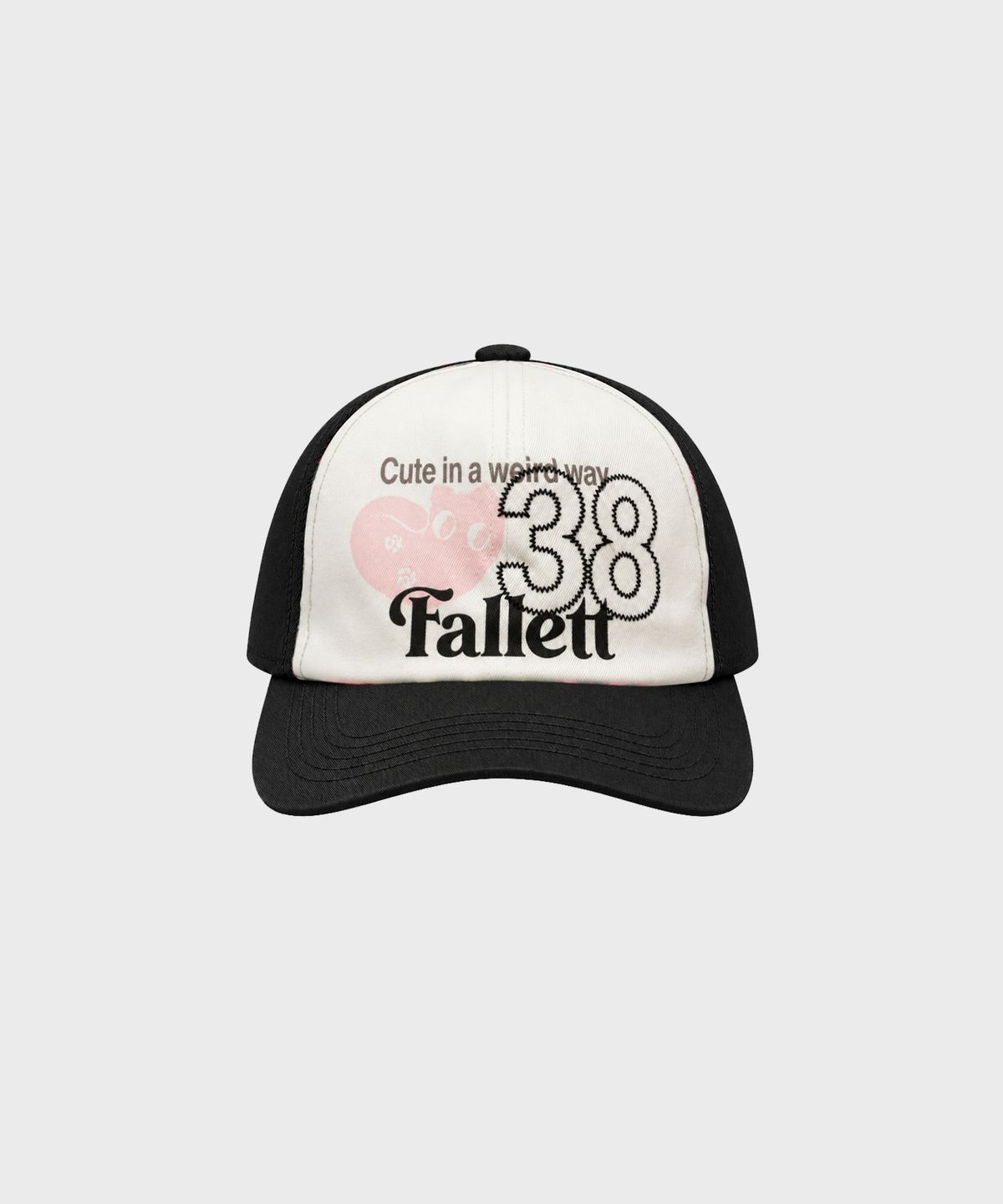 팔렛(FALLETT) 하트 네로 38 볼캡 블랙