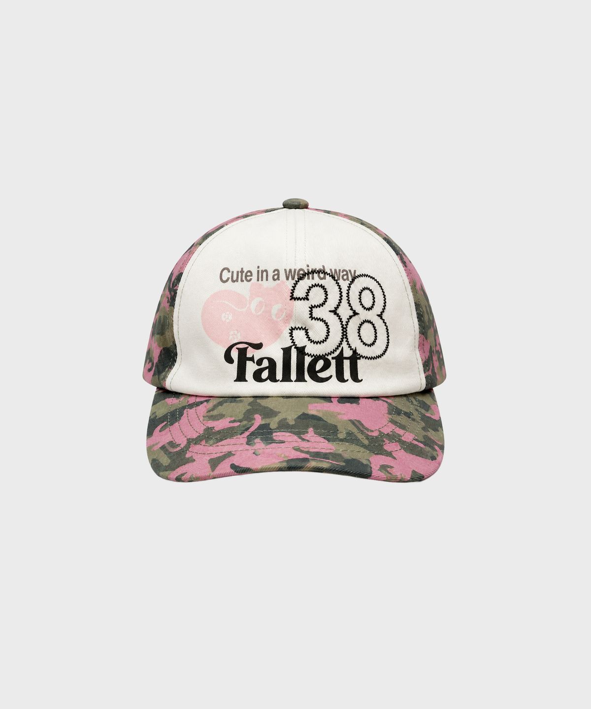 팔렛(FALLETT) 하트 네로 38 볼캡 카모