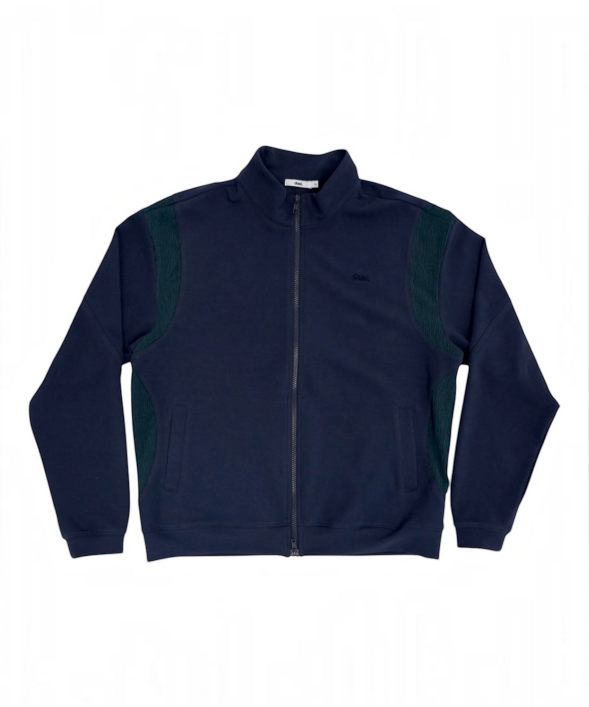 다시(DASI) Contrast drop zip-up (Navy)