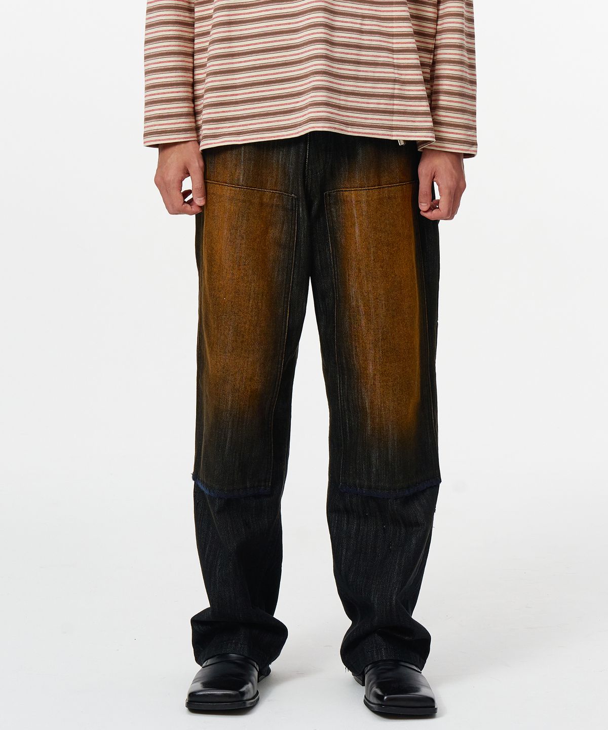 홍우성(HONGWOOSUNG) Homestead Denim Pants _Deep Indigo