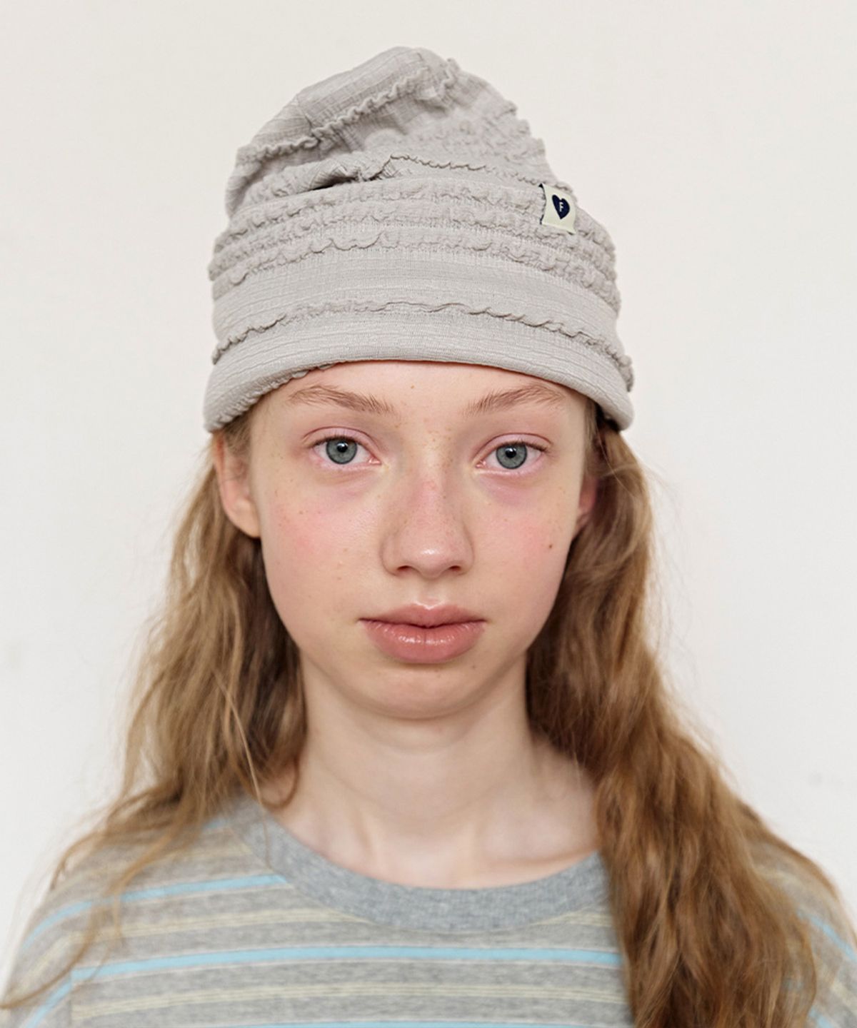 펀프롬펀(FUNFROMFUN) Frill Beanie, Grey