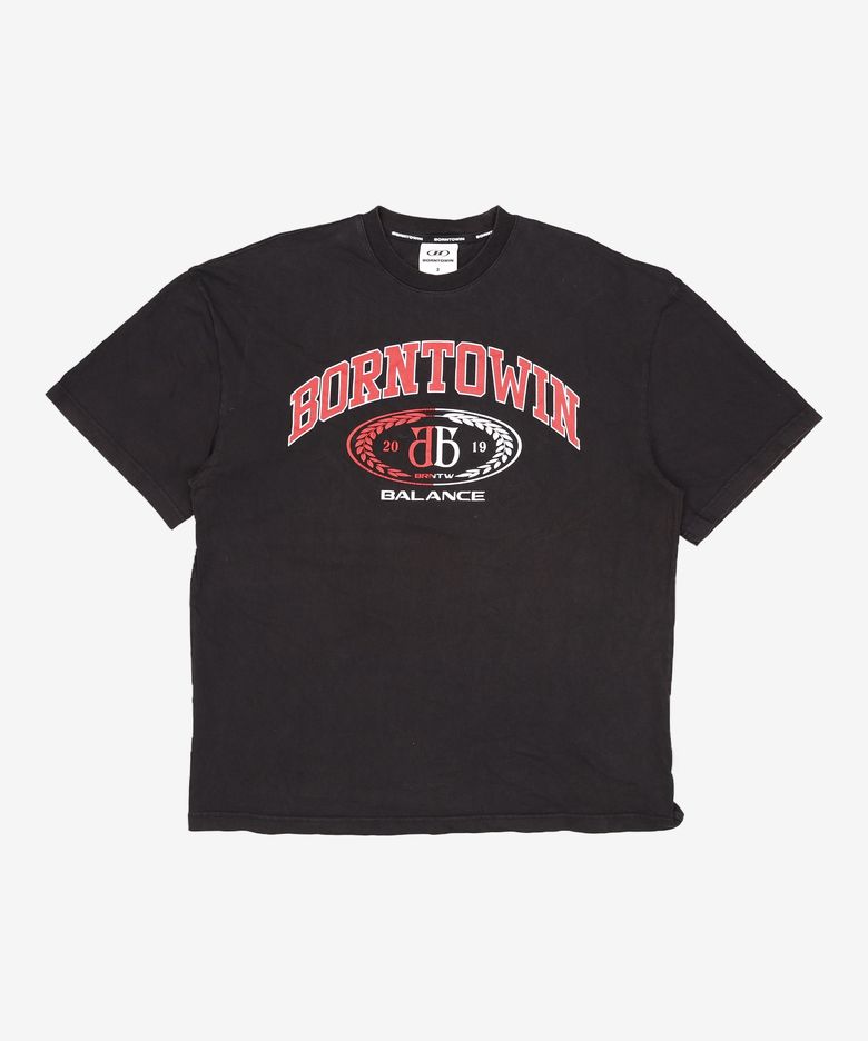 DOUBLE B EMBLEM OVER FIT T-SHIRTS 2