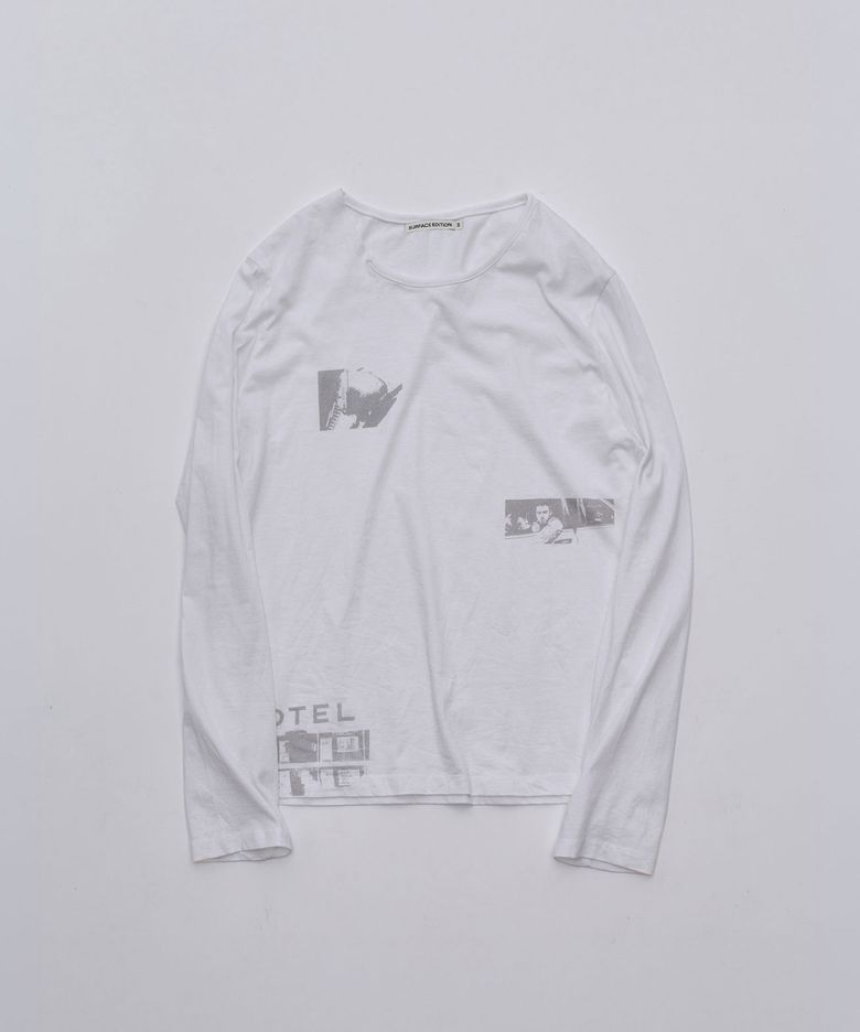 DISCONNECT LONG SLEEVE T-SHIRT WHITE