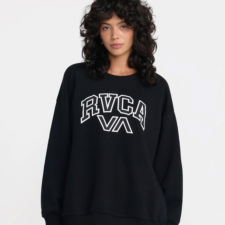 여성 SQUAD OVERSIZED 맨투맨 (VG31LT105RVB)