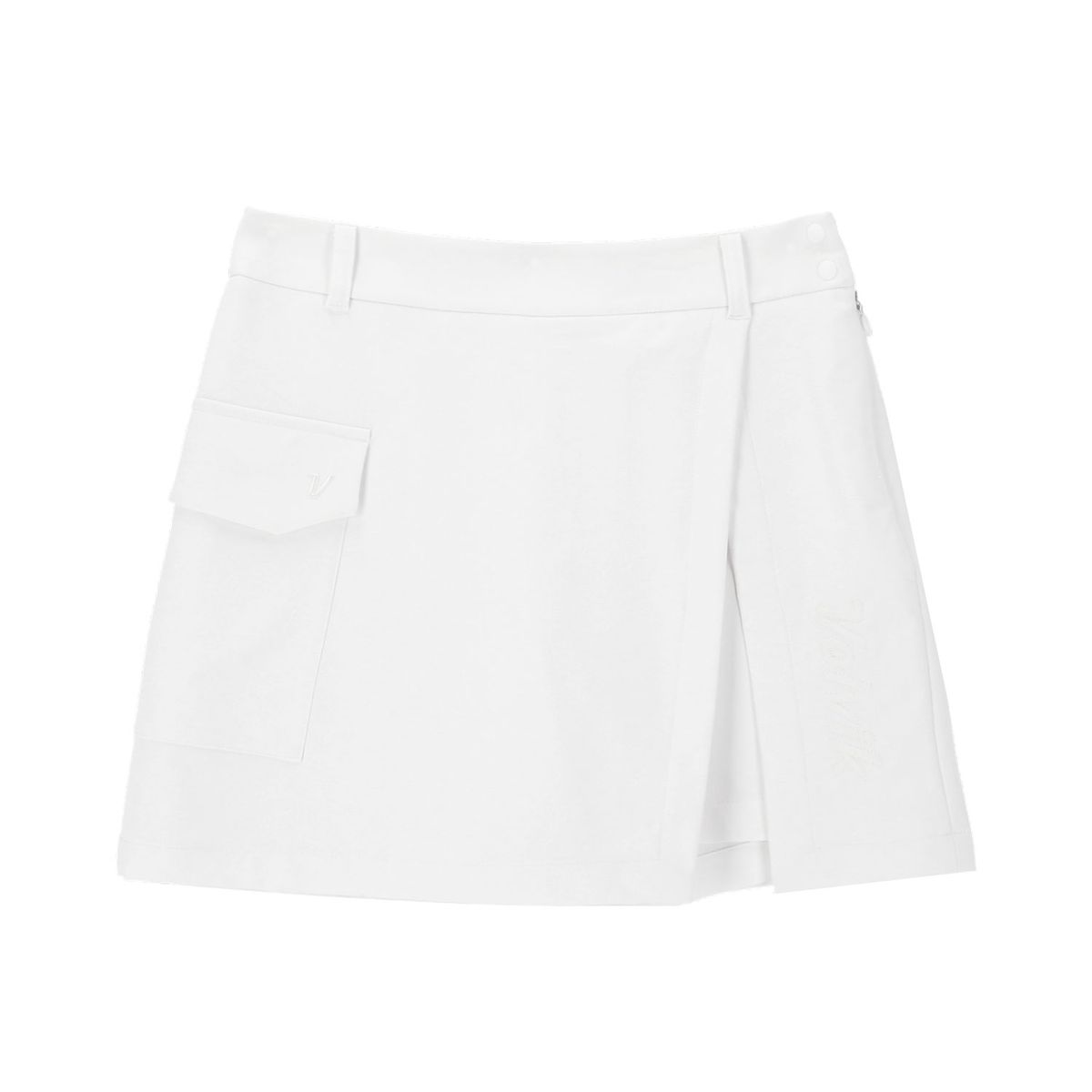볼빅 골프웨어(VOLVIK GOLFWEAR) 여성 골프 카고 스코츠 4부 팬츠 VLHPP901_OW
