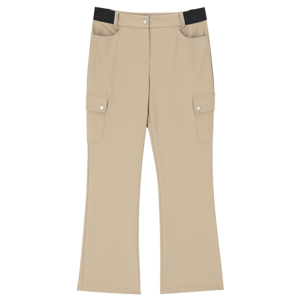 볼빅 골프웨어(VOLVIK GOLFWEAR) 여성 탑밸류 골프 카고 부츠컷 팬츠 VLPTP991_BE