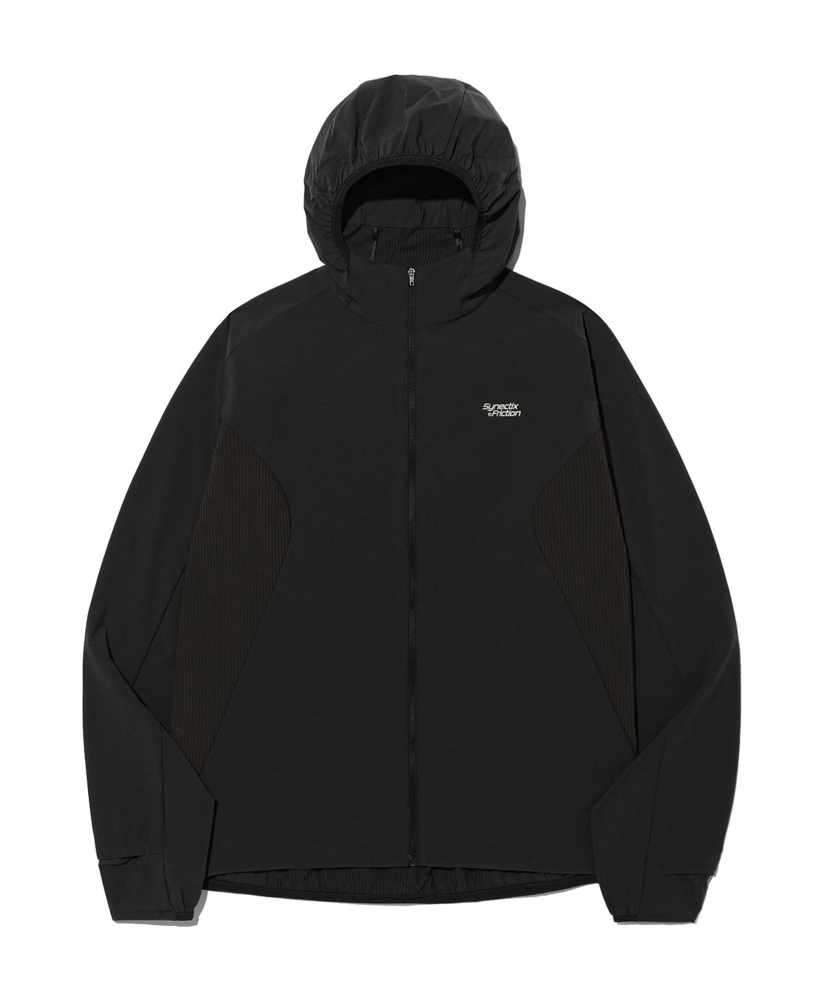 고요웨어(GOYOWEAR) [시넥틱스 프릭션] 써멀그레인 사이드 포켓 자켓 (블랙)