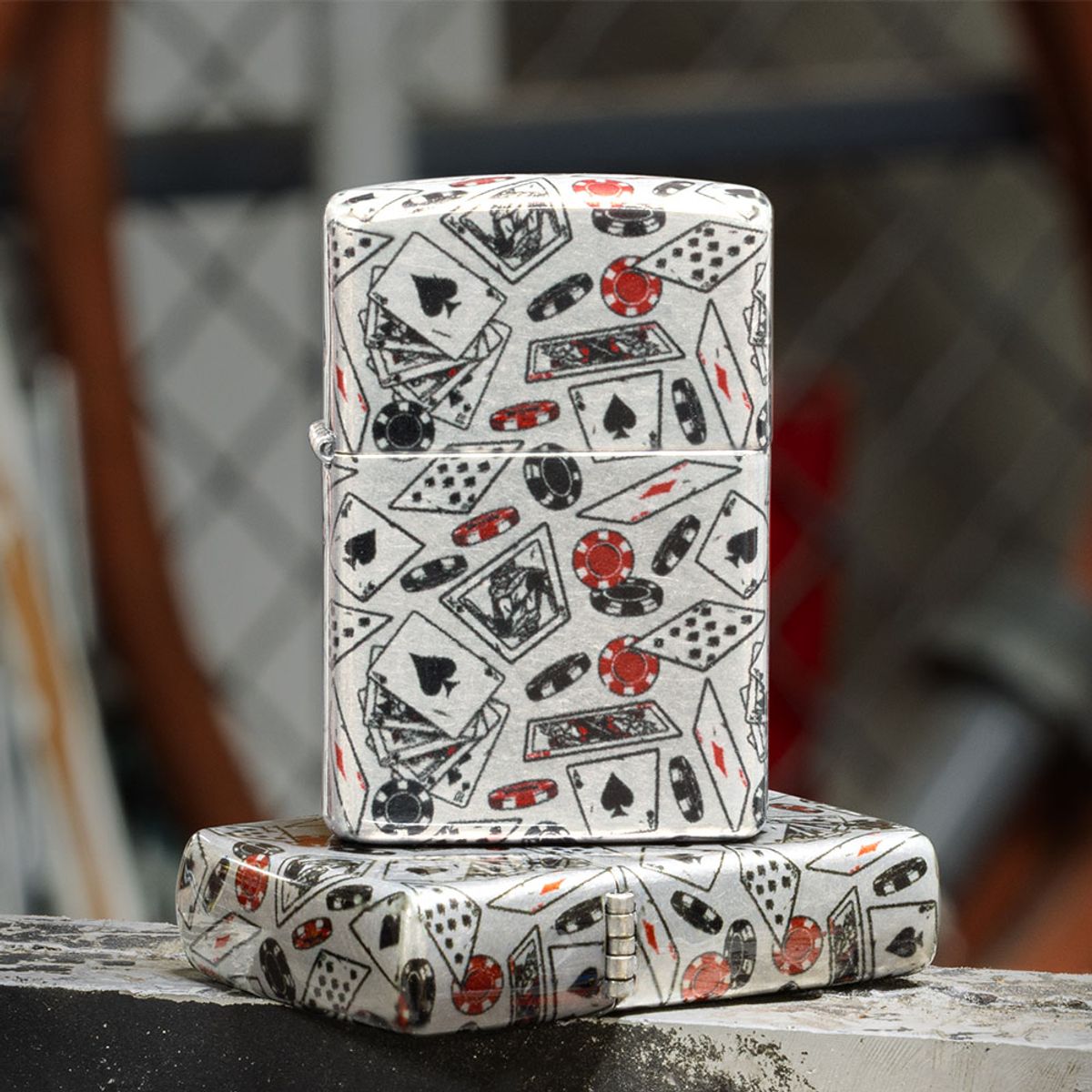 지포(ZIPPO) 47157 렛 더 칩스 폴