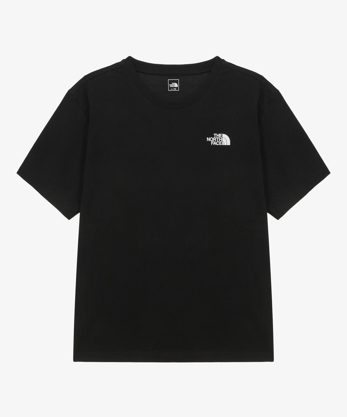 노스페이스(THE NORTH FACE) NT7UT00A 남성 코튼 베이직 반팔티 BLACK