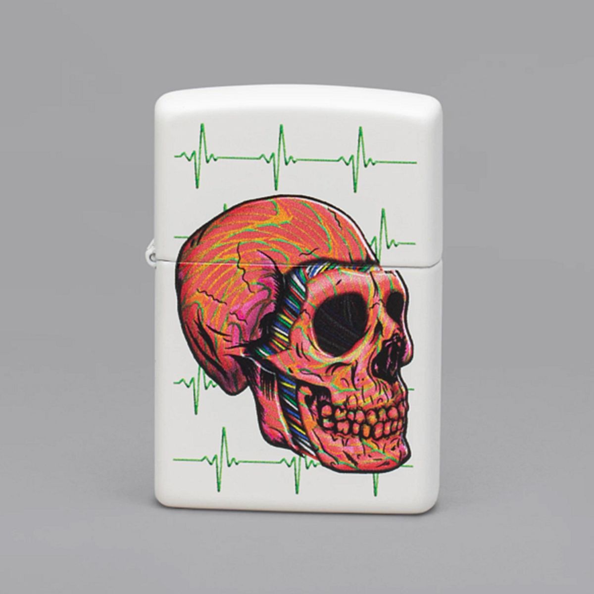 지포(ZIPPO) 48659 Cyber Skull Design