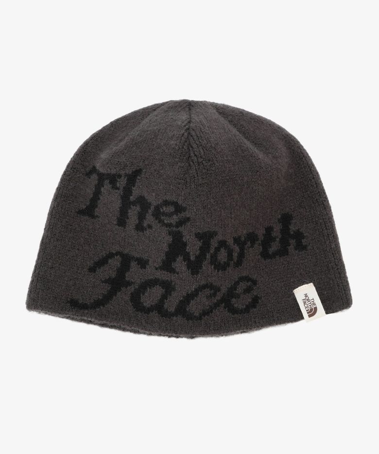 NE3BS52J 브러시드 로고 비니 DARK CHARCOAL