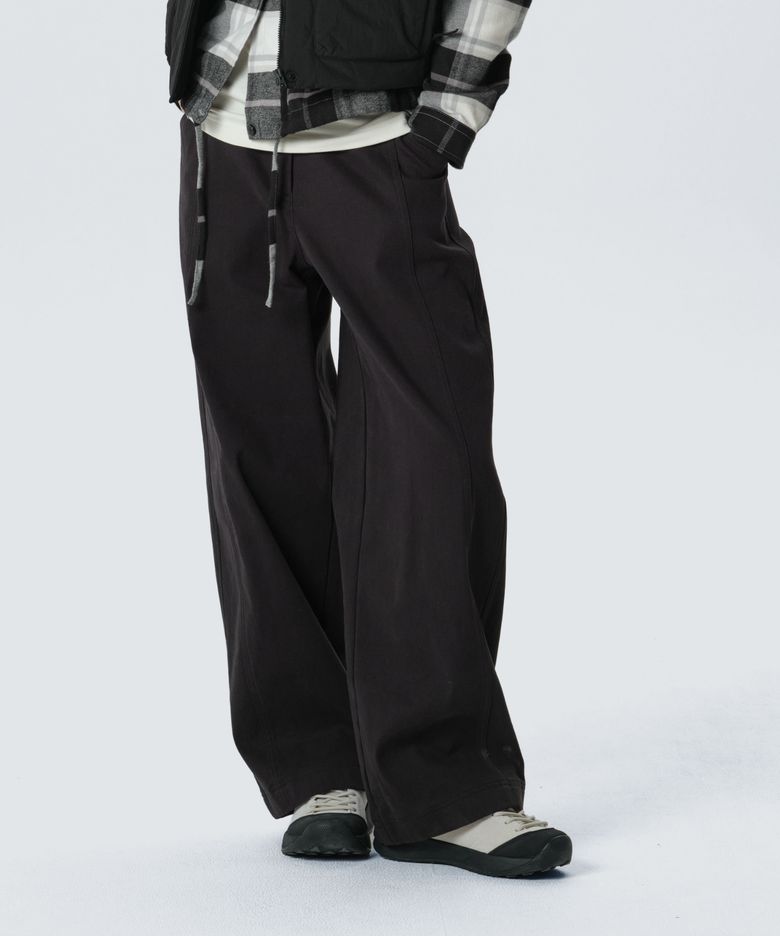 클랜드 여성 약기모 팬츠 (S26WWDPT95) Dark Charcoal
