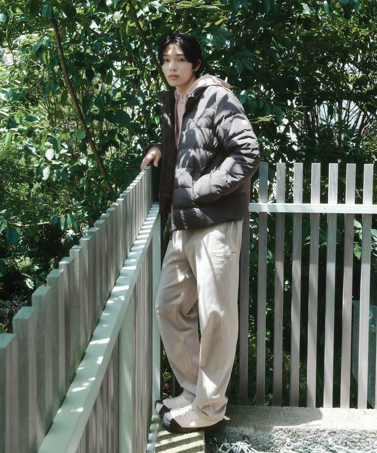 스노우피크 어패럴(SNOWPEAK APPAREL) 클랜드 약기모 팬츠 (S26WMDPT94) Fog Gray