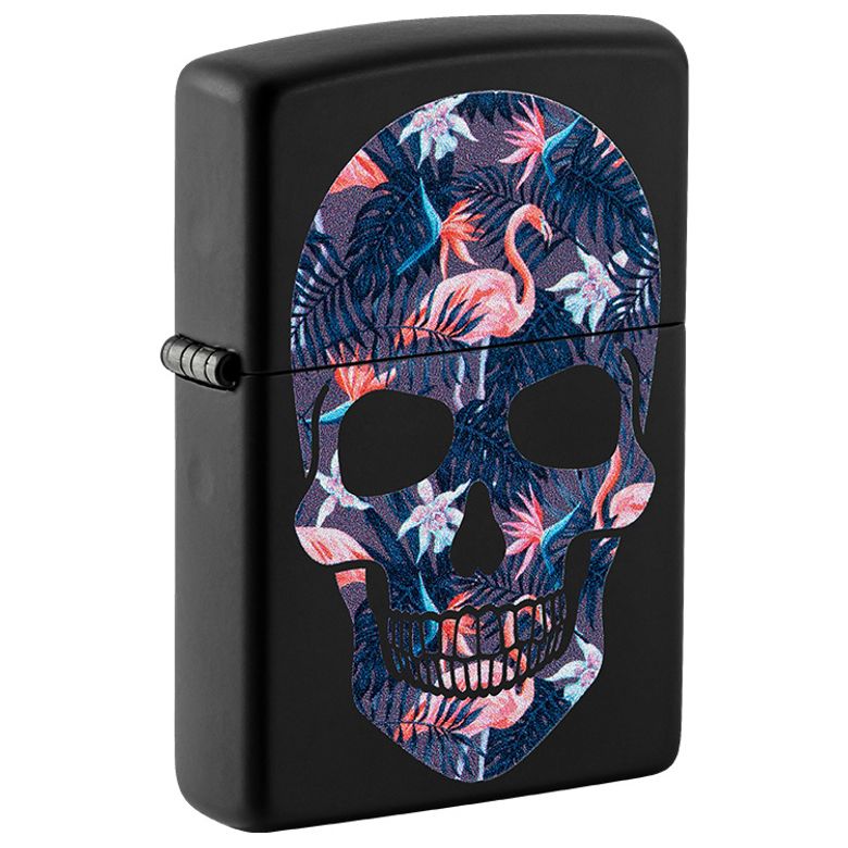 49771 Flamingo Skull Design