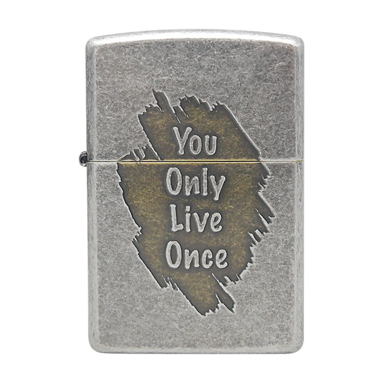 레터링 You Only Live Once