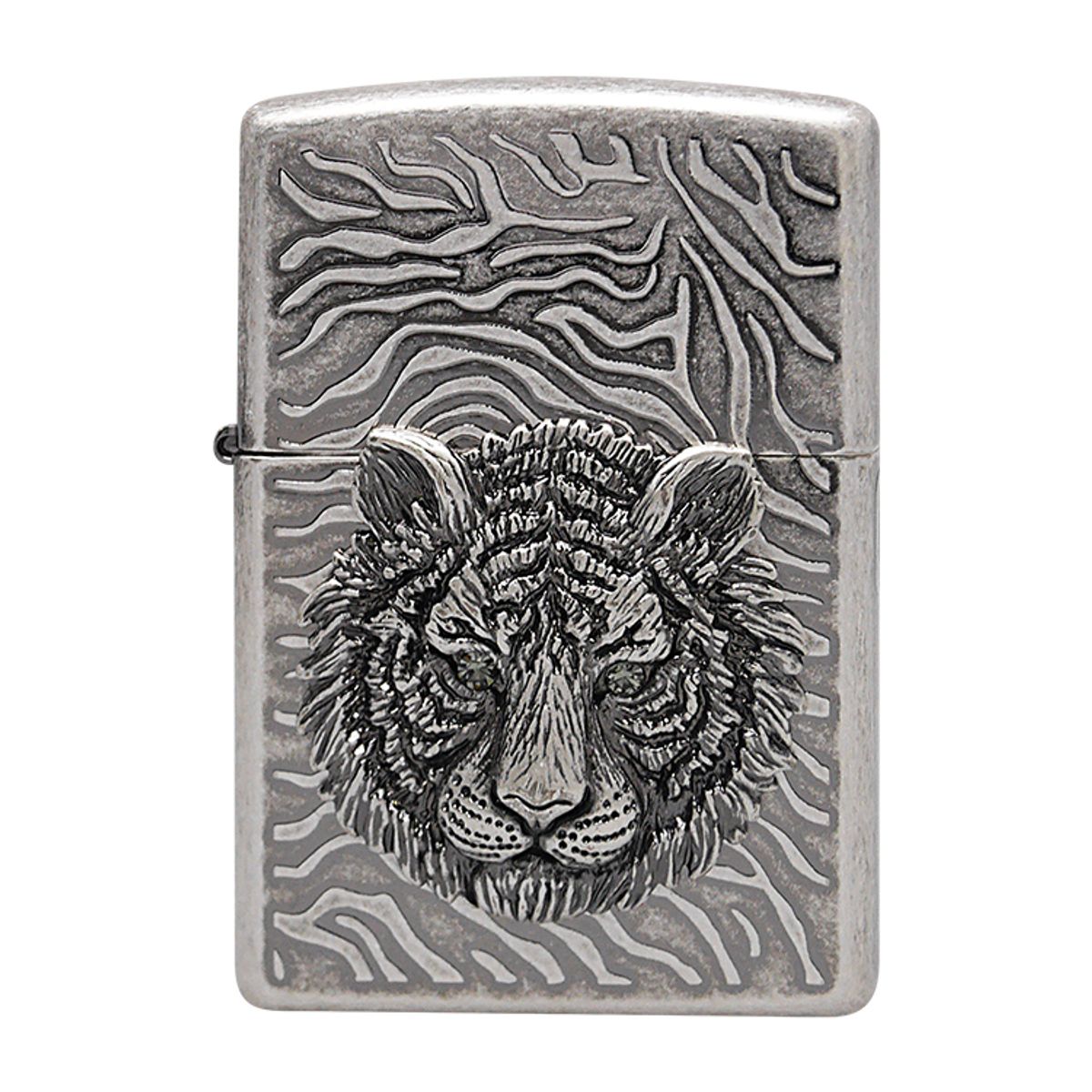 지포(ZIPPO) TIGER EYE EMBLEM(SILVER)