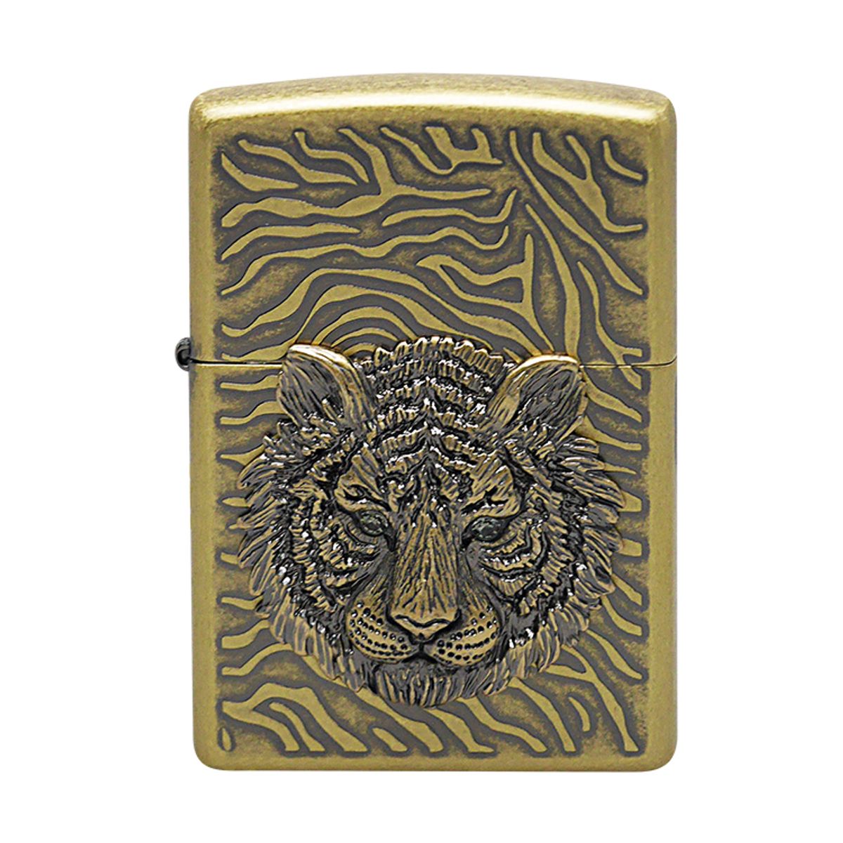 지포(ZIPPO) TIGER EYE EMBLEM(GOLD)