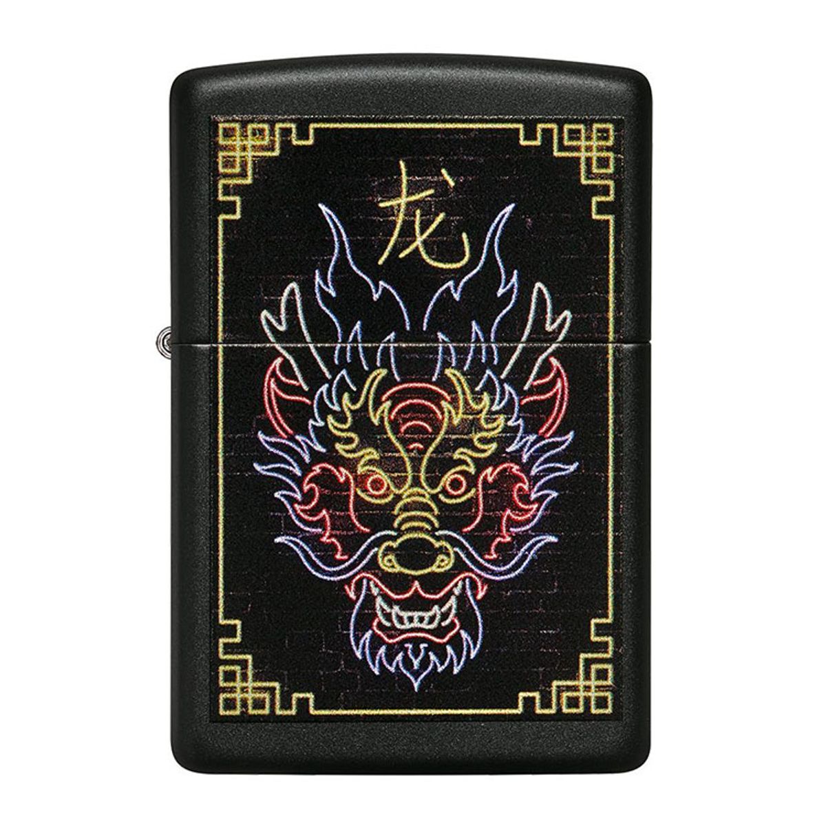 지포(ZIPPO) 49396 Neon Dragon Design