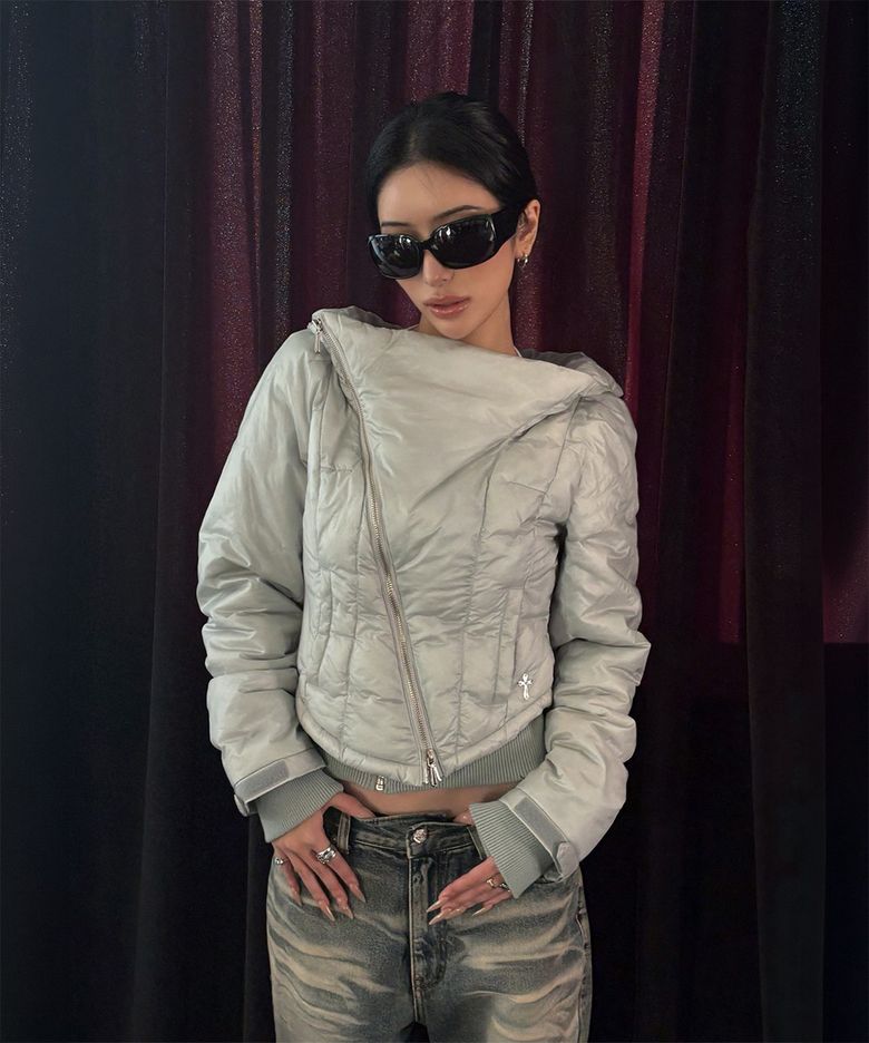 [우와 PICK] AFTERGLOW PADDING JUMPER (GREY)