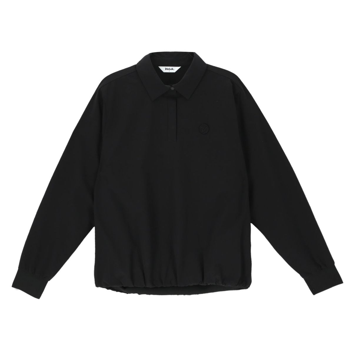 볼빅 골프웨어(VOLVIK GOLFWEAR) 여성 골프 EASY 고신축 셔츠 VLTSP905_BK