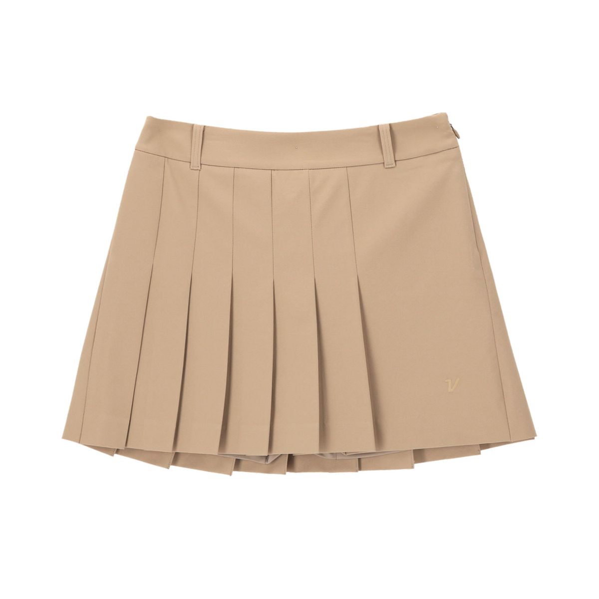 볼빅 골프웨어(VOLVIK GOLFWEAR) 여성 울 플리츠 큐롯 VLCUP901_BE